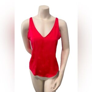 Victoria’s Secret Red Heart Print Camisole – Size Small